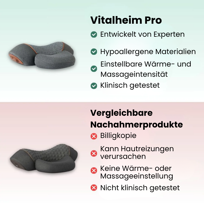 Vitalheim Pro | 3-in-1 Nackenmassagegerät